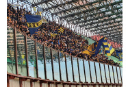 San Siro: Die Fans von Hellas Verona beim Auswärtsspiel gegen Milan